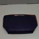 Felt Purse Organizer Insert for Longchamp Le Pliage S Bag Handbag Leather edge Longchamp Organizer Insert (DarkBlue, Small)