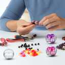 Veemoon 100pcs Round Vending Machine Capsule, 1.1inch/28MM Refillable Gumball Machine Capsules Ball Clear Plastic Round Candy Ball Bulk Prizes Gumball for Easter Basket Stuffers DIY Craft Supplies