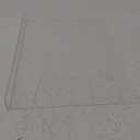 Acrylic Cutting Board for Kitchen with Lip, Non Slip cutting board (Clear Acrylic) by Wexbi, 24 x 18 inch