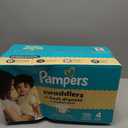 Pampers Swaddlers Diapers, Size 4 (15-34 lbs), 120 Count, Absorbent, Keeps Baby Dry and Comfortable, Skin Safe Disposable Baby Diaper 