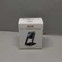 3-in-1 MagSafe Wireless Charging Station with Cooling Fan for iPhone 17 16/15/14/13/12, Apple Watch Ultra/2 & AirPods (Light Black)