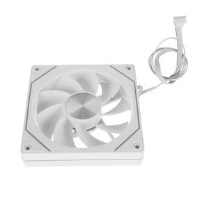 POPETPOP RGB Silent Cooling Fan for Desktop PC Adjustable Airflow LED Lighting Effects Durable Quiet Operation for Gaming and Workstation Use Case Fan for Enhanced Performance