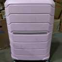 Samsonite Freeform 2-Piece Luggage Set - Carry-On & Large Checked Luggage with Dual Spinner Wheels - Durable Polypropylene Hardshell - TSA Lock, Airline-Approved - Expandable Hard Shell - Pink Rose