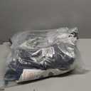 Magnetic Thermal Insulated Door Curtain for Winter Fits Door Size 72" x 80", Temporary Thermal Door Cover for Cold with Thickened Cotton, Window Insulation Kit for Sliding Glass Doorways,Black