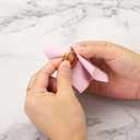 PATIKIL 3.15x3.15" Jewelry Cleaning Cloth, 100Pcs Individually Wrapped Double-Sided Microfiber Polishing Cloth for Silver Gold Brass Platinum Jewelry, White