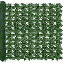 Artificial Ivy Privacy Fence Wall Screen,40X120 in UV-Anti Faux Greenery Backdrop Ivy Vine Leaf Hedges Fence Panels for Patio, Balcony, Garden, Backyard Indoor Outdoor Green Wall Decor