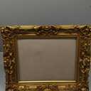 11x14 Picture Frame with Oil Painting, Antique Gold European Style for Wall Decor, Baroque-Style Home Decor Large Photo Frame with Real Glass, Ready to Hang