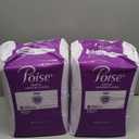 Poise Incontinence & Postpartum Pads for Bladder Leaks, 4 Drop Moderate Absorbency, Regular Length, 132 Count