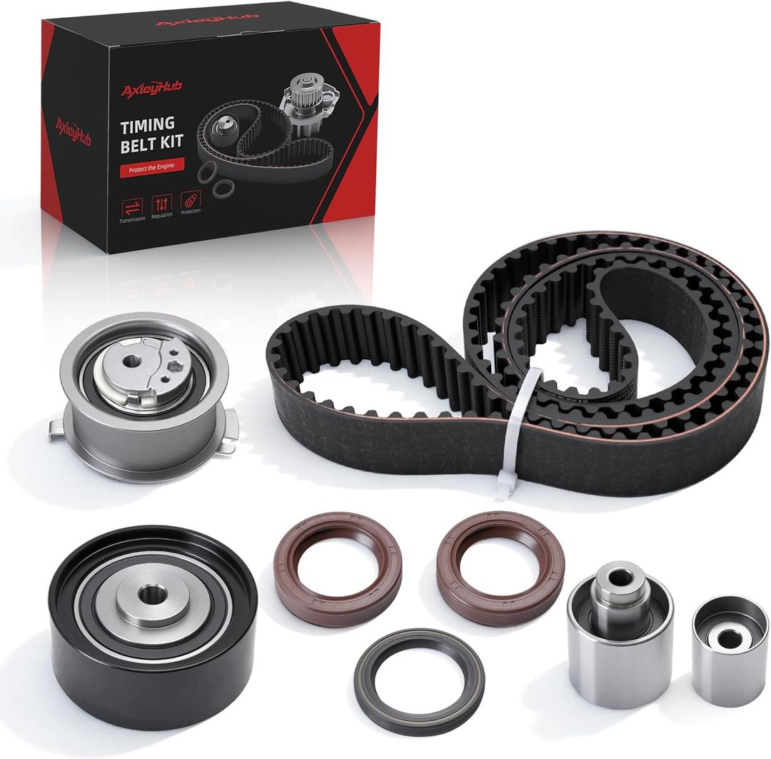 Engine Timing Belt Kit for Volkswagen Golf 2010-2014, for VW Jetta 2010-2014, for Beetle 2013, for Audi A3 2010-2013, 2.0L, Replace OE TCK342, TB342, 03L109119F, 03L121011B