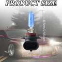 2PCS Halogen Headlight Bulb, Car Super Bright LED Bulb, 9005/HB3 LED Headlight Bulbs, 12V 100W Low Beam and Fog Replacement Bulb, Plug-and-play, Car Hod Halogen Lamp for Most Cars
