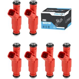 TAUTOY 0280156161 Upgraded fuel injector 6PCS For Dodge Dakota Ram 1500, For Jeep Grand Cherokee Wrangler Liberty, For Ford Escape Mustang Windstar,For Mercury Mariner 3.0L 3.7L 3.8L 3.9L 4.0L,FJ462