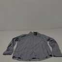 URRU Men's Muscle Dress Shirts Slim Fit Stretch Long&Short Sleeve Casual Button Down Shirt, S 