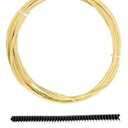 32ft Upholstery Stay Wire for Sofa Furniture Springs, 9 Gauge with 40 Clips (13ft Wire +40 Clips)