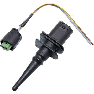 Outside Ambient Air Temperature Sensor & Connector Pigtail Plug 65816905133 65816905050 Compatible with BMW 128i 323i 325i 328i 330Ci 528i 530i 550i M3 M5 M6 X3 X5 X6 Z4 Z8 Mini Cooper