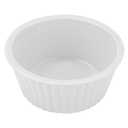 G.E.T. ER-404-W White 4 oz. Fluted Ramekin, Break Resistant, White (Pack of 12)