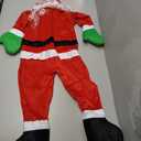 Christmas Hanging Santa Decoration Climbing Santa Claus Climbing Hanging Santa Claus Suit Indoor Outdoor Christmas Ornaments Christmas Decor for Gutter/Roof/Chimney/Window/Car/Christmas Tree (3.6 FT) (Red)