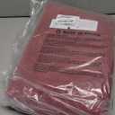 COSY HOMEER Soft Kitchen Floor Mats for in Front of Sink Super Absorbent Rugs and 20"x59" Non-Skid Mat Standing Washable,Polyester,Red