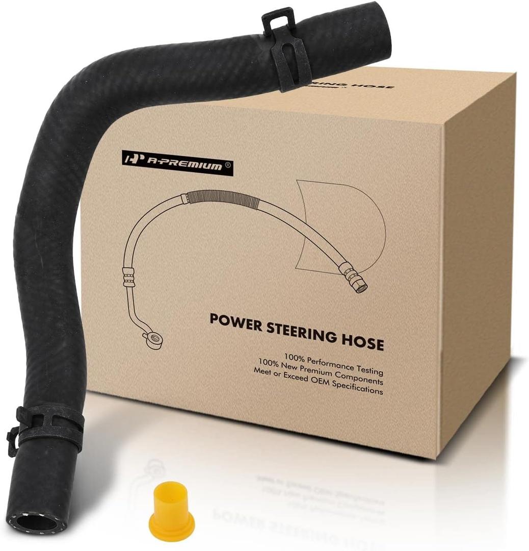 A-Premium Power Steering Reservoir/Suction Line Hose Assembly Compatible with Nissan Frontier 1999-2002, Xterra 2000-2002, 3.3L, Reservoir To Pump