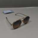 Jectieey Polarized Aviator Sunglasses for Womens Men Trendy 2024 Square Classic 70s Sun Glasses TR90, XS