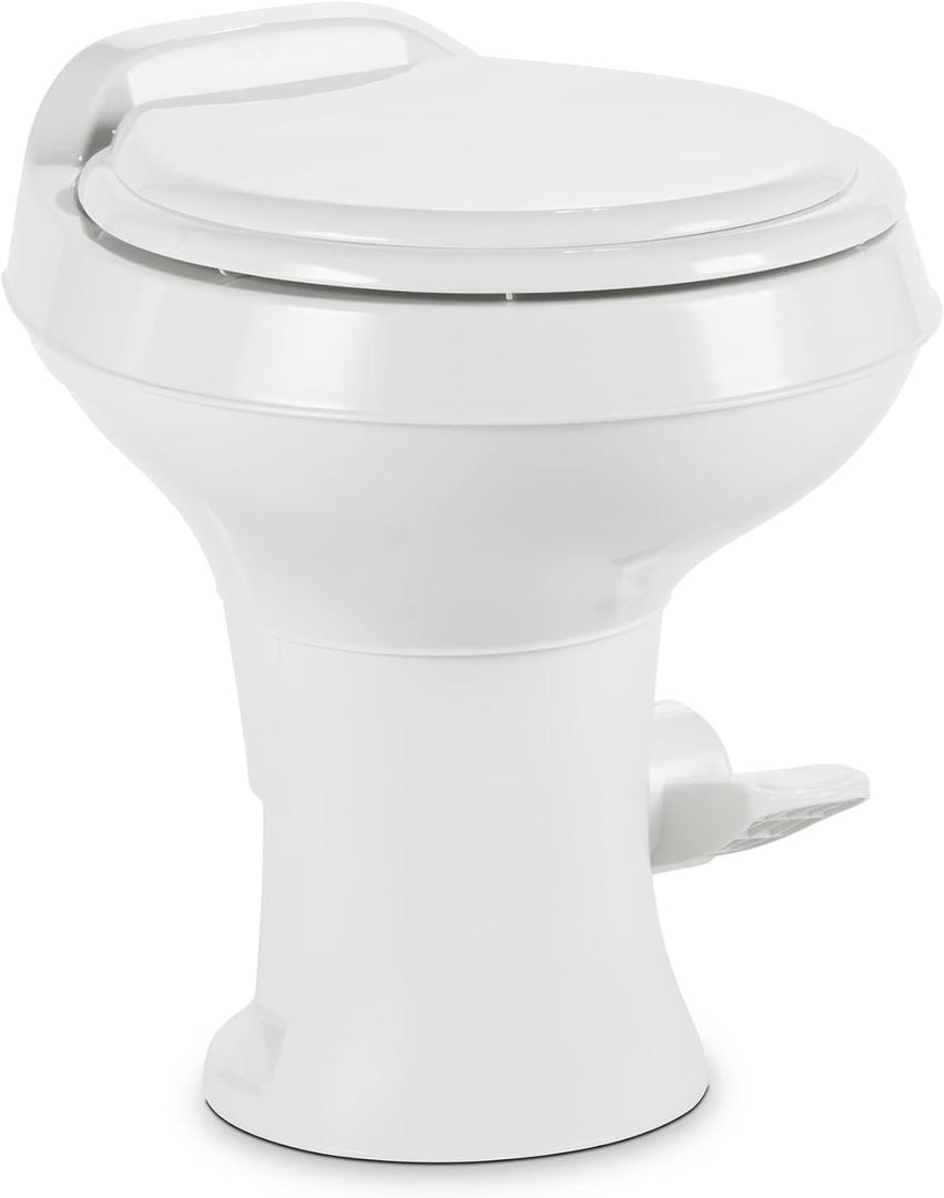 Dometic 302300071 300 Series Standard Height Toilet, White