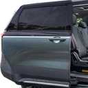 EcoNour Car Window Sun Shades for MPV & Minivan Sliding Door Rear Windows | Elastic Mesh Sunshade for Baby & Passenger Comfort | Car Window Accessories | 2 Pack Side Window Shades