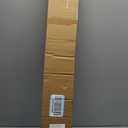 LazBlinds No Drill Blackout Vinyl Mini Blinds, White 34"x48" | No tools needed. Child-safe cordless lift. 100% blackout for total privacy. Durable, easy clean