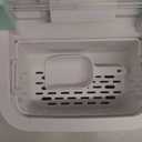 Dumos Nugget Ice Makers,Portable Ice Machine Countertop Ready in 6 Mins, 1.55L Water Tank, Self-Cleaning, for Office, Party, RV, Home, Green