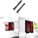 Tail Light Lamp Cover Guard Trim Car Tail Light Cover Trim Compatible with Kia Sorento 2024 2025 Accessoriess (Carbon Fiber Style)