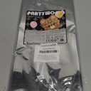 PartyWoo 3 pcs Silver Foil Table Cover, 54 x 108 Inch Rectangle Waterproof Tablecloth for 6 to 8 Foot Tables, Disposable Plastic Party Tablecloth for Graduation Wedding Birthday Party Decorations