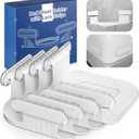 Bed Lock Sheet Holders Fit All Sheet Size, New Upgrade Sheet Straps Keep Sheets Firm & Tight, Bed Fitted Sheet Holder for Corners, Sheet Clips, Mattress Sheet Holder Strap, Sheet Secure Lock Fasteners