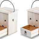 Carpenter Bee Traps for Outside 2PACK– Durable, WeatherResistant, EcoFriendly Wooden Wasp Trap for Outdoor Use