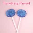 2 x Lilo and Stitch Valentine's Lollipops, Individually Wrapped Strawberry Suckers, Vday Candy Gift Set, 1.41 Ounces (EXP 07/27/27)