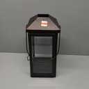 Metal Lantern Large, Brown