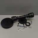 Vintage Edison Industrial 2-Light Bathroom Vanity Light- 2 Bulb Loft Minimalist Indoor Wall Sconce- Antique Steampunk Wall Lamp Light Fixtures for Hallways Storeroom Shop Decor (Black)