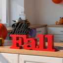 Fall Table Decorations for Home Hello Fall Sign Thanksgiving Wooden Autumn Tabletop Sign Blocks Table Centerpieces for Harvest Festival Mantel Home Display Party Supplies