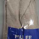 MIULEE 100% Blackout Linen Textured Curtains for Bedroom Solid Thermal Insulated Natural Beige Grommet Room Darkening Curtains & Drapes Luxury Decor for Living Room Nursery 52 x 84 Inch (2 Panels)