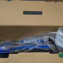 Blue Mini 3 Wheel Scooter for Kids Lean-to-Steer with LED Light-Up Wheels, Adjustable Handlebar, Wide Anti-Slip Deck, Smooth PU Wheels, Rear Foot Brake Toddler Scooter for Ages 2+