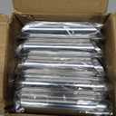 EUICAE Cannoli Tubes, 5 inch Large Stainless Steel Cannoli Forms Non-stick cream horn Danish Pastry Molds for Croissant Shell Cream Roll Pack of 15