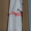 Ultra Thick Heavy Duty Plastic 15 Gallon Drawstring Trash Bags Large 80 Count White Leak Proof Garbage Bags for Tall Kitchen Home Office Outdoor