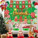 Gingerbread Christmas Decorations: Merry Christmas Decorations Christmas Party Decorations Gingerbread Party Decorations