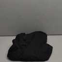 FOLUNSI Women's Business Casual Cropped Blazer Lapel Collar Long Sleeve Work Office Suit Jacket with Fully Lined (Large, Black)