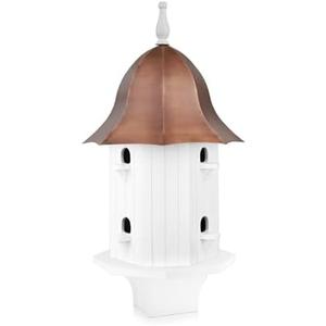 Dovecote Manor Bird House – Pure Copper Roof by Good Directions Dovecote Manor Bird House – Pure Copper Roof by Good Directions