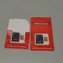 2 Pack Memory Card 64GB with Adapter, High Speed TF Card, UHS-I C10 A1 Memory TF Card for Tablet/Mobile Phone/Camera/Car Audio/Game Console (TF162 Red Gold 64GB)