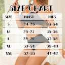 FINETOO Seamless Underwear for Women High Waisted Panties Scalloped Edge Sexy Cheeky Bikini No Show Briefs 5 Pack, L