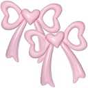 Lidmada 2 Pack Pink Bow Party Balloons, Bow Themed Decorations Foil Balloons for Girls Baby Shower Bridal Shower Birthday Party Decor Supplies-30 Inch