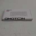 OMOTON Wired Keyboard for Mac with Dual Interface, Comfortable Typing Angle & Stable Connection, Compatible with MacBook, iMac, Mac Mini, PC-White