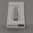 Apple MFi Certified Flash Drive 512GB for iPhone Photo Stick USB Memory Stick Thumb Drives High Speed USB Stick Jump Drive External Storage Compatible for iPhone/iPad/Android/PC Silver