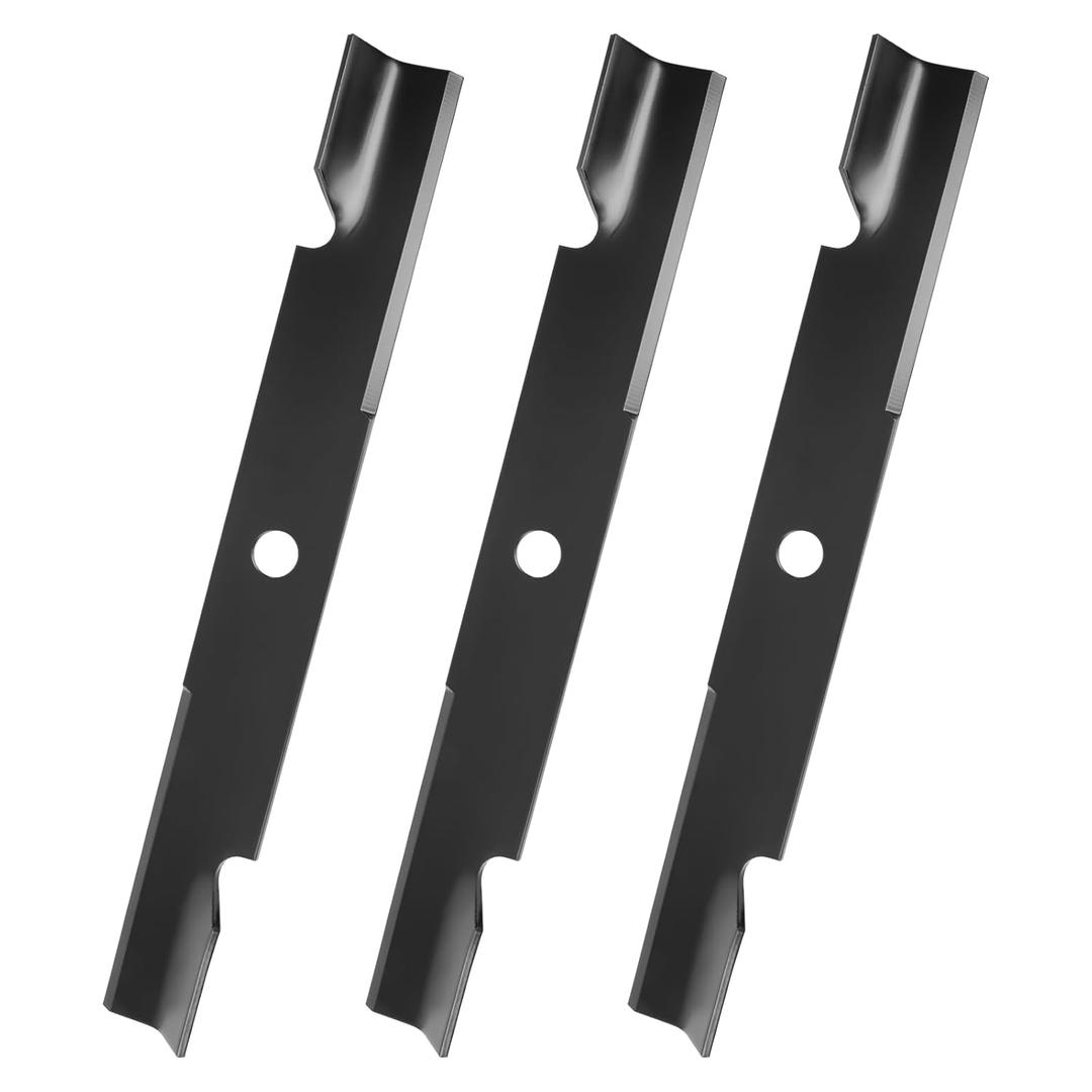 103-6403 103-6403-S Hi Lift Mower Blade Compatibles with Ex mark 60"" Deck, 103-6383, 103-6383-S High Lift Heavy Duty Blade Compatibles with Laser HP, Laser Z, Laser Z E, Laser Z S, 3 Pack