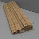 LazBlinds No Drill Cordless Roman Shades for Windows, 23" W x 64"H, Natural