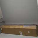 Air Conditioner Fence 36" W X 45" H Trash Can Fence Pool Equipment Enclosure Vinyl Privacy Fence Outdoor No Dig Privacy Fence 3 Panels with Metal Stake, White